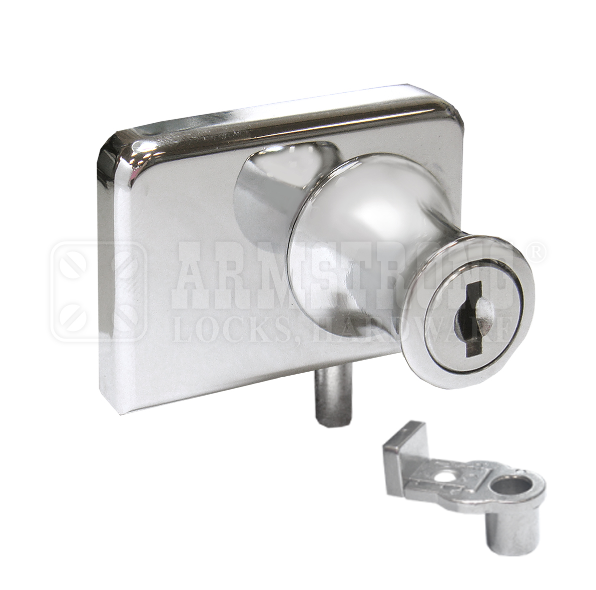 Double Swinging Glass Door Lock 4172